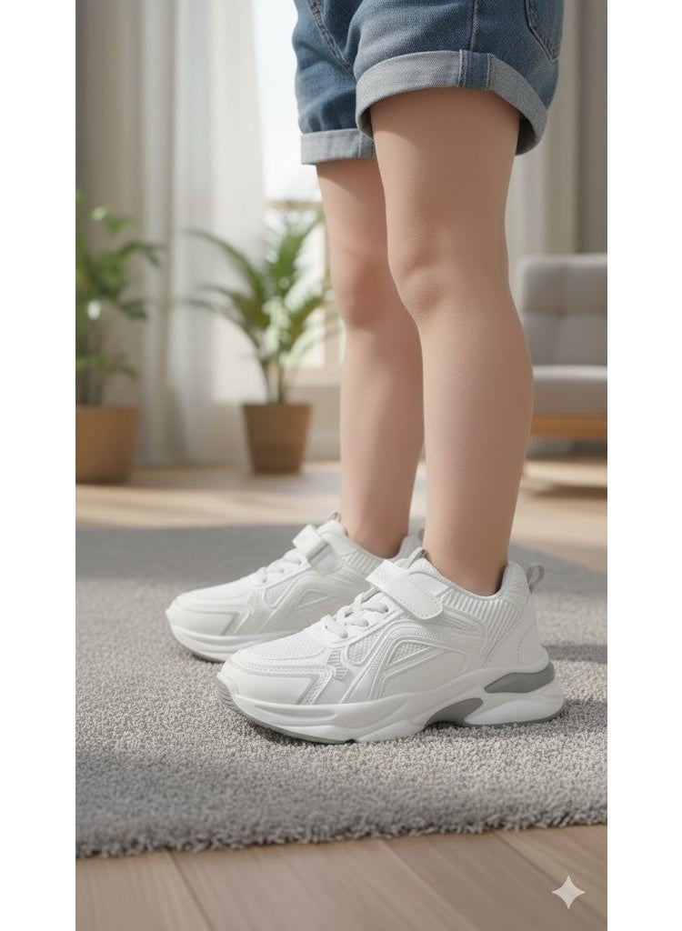 كوتشي حذاء أطفال رياضي مريح وخفيف الوزن – تصميم عملي للمدرسة واللعب اليومي - مقاس 31 - Image 2